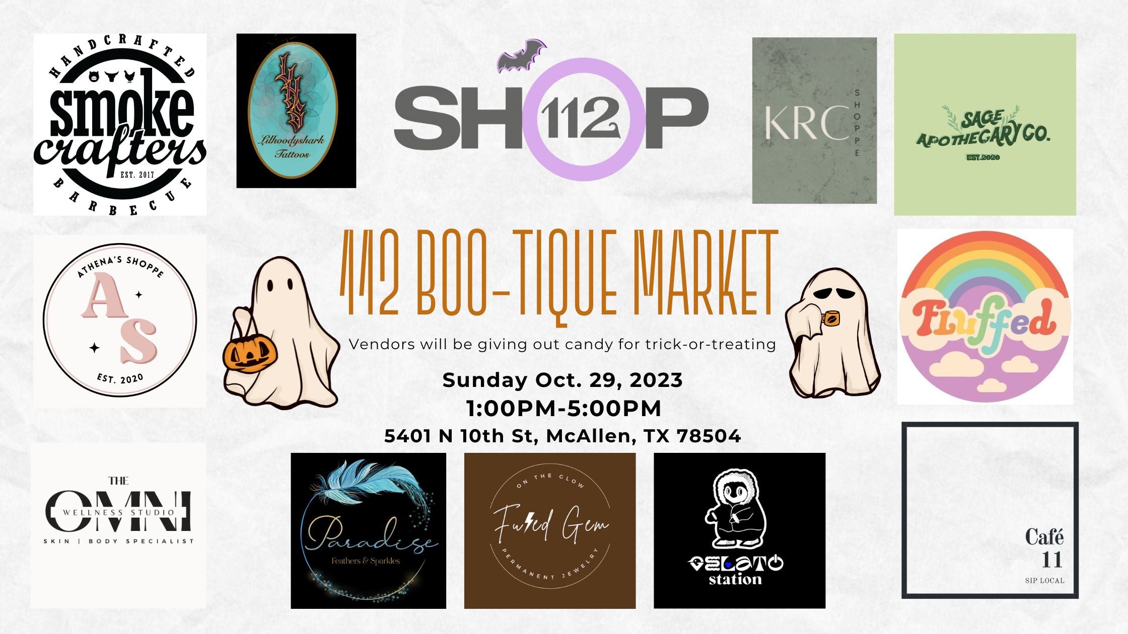 It's Halloween: Come Out & Shop the 112 Boo-tique Market!
