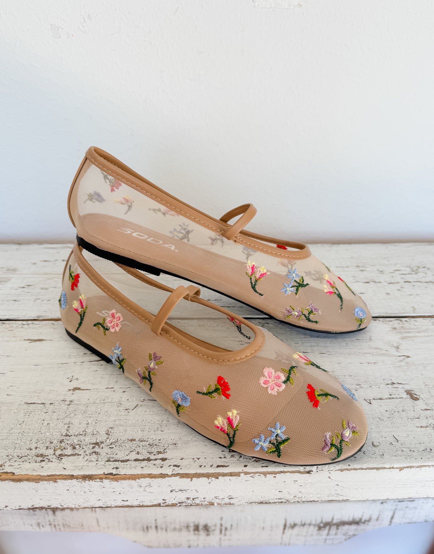 Delicate Flower Flats