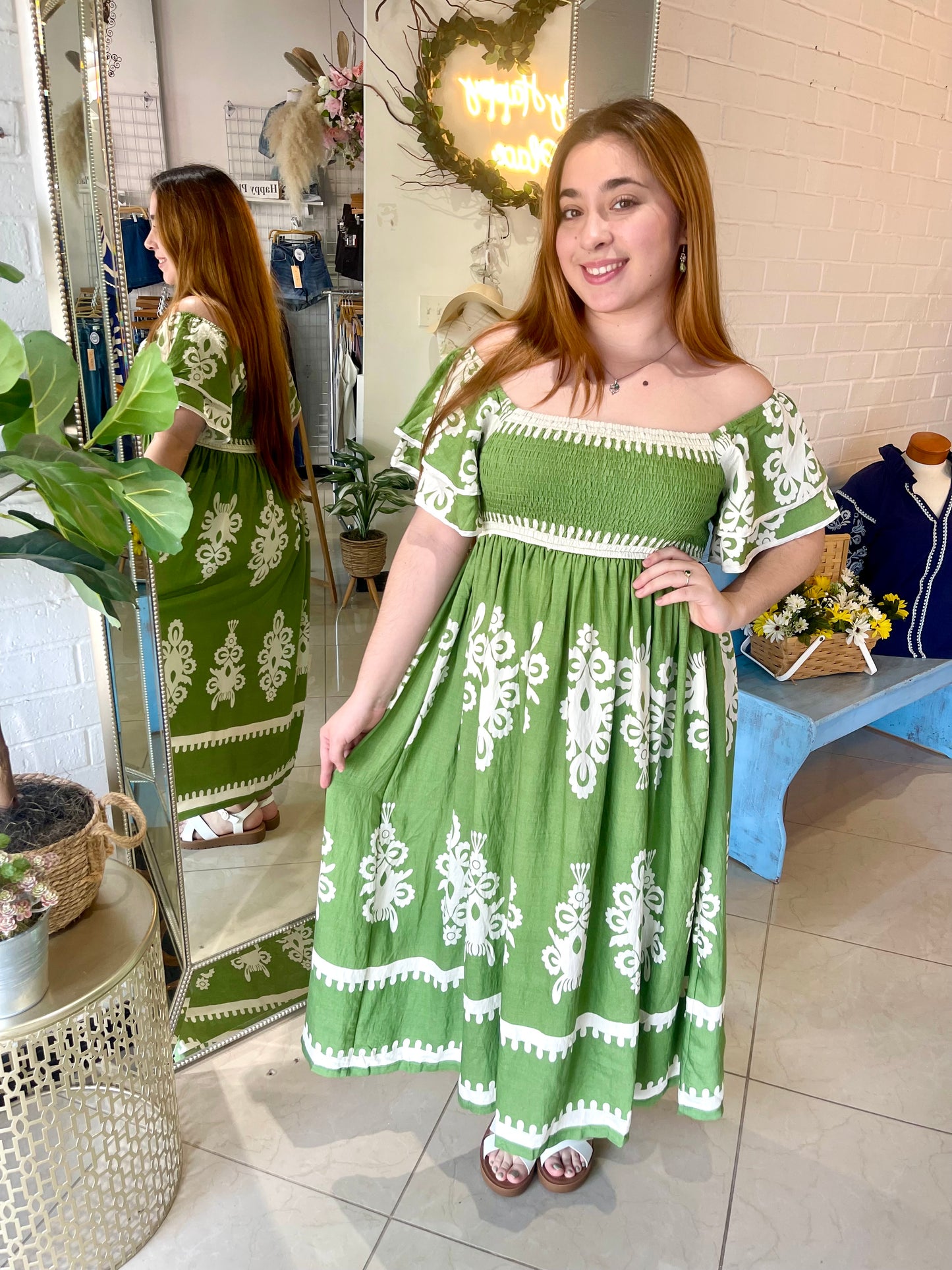 Santorini Breeze Midi