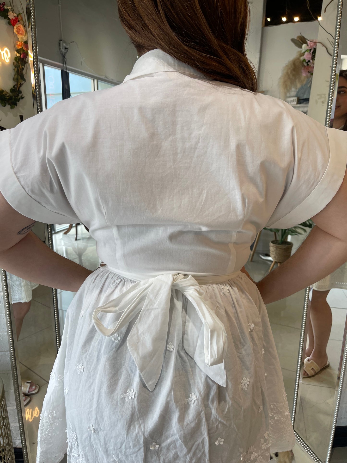 The Evelyn Button Down Dress