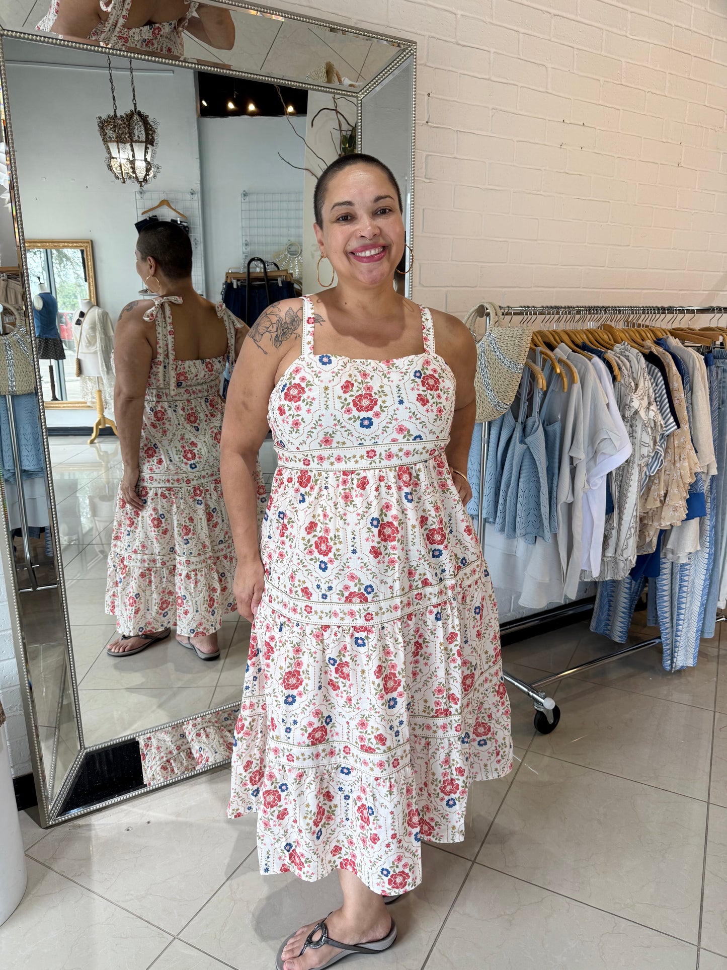 Isabella Floral Midi