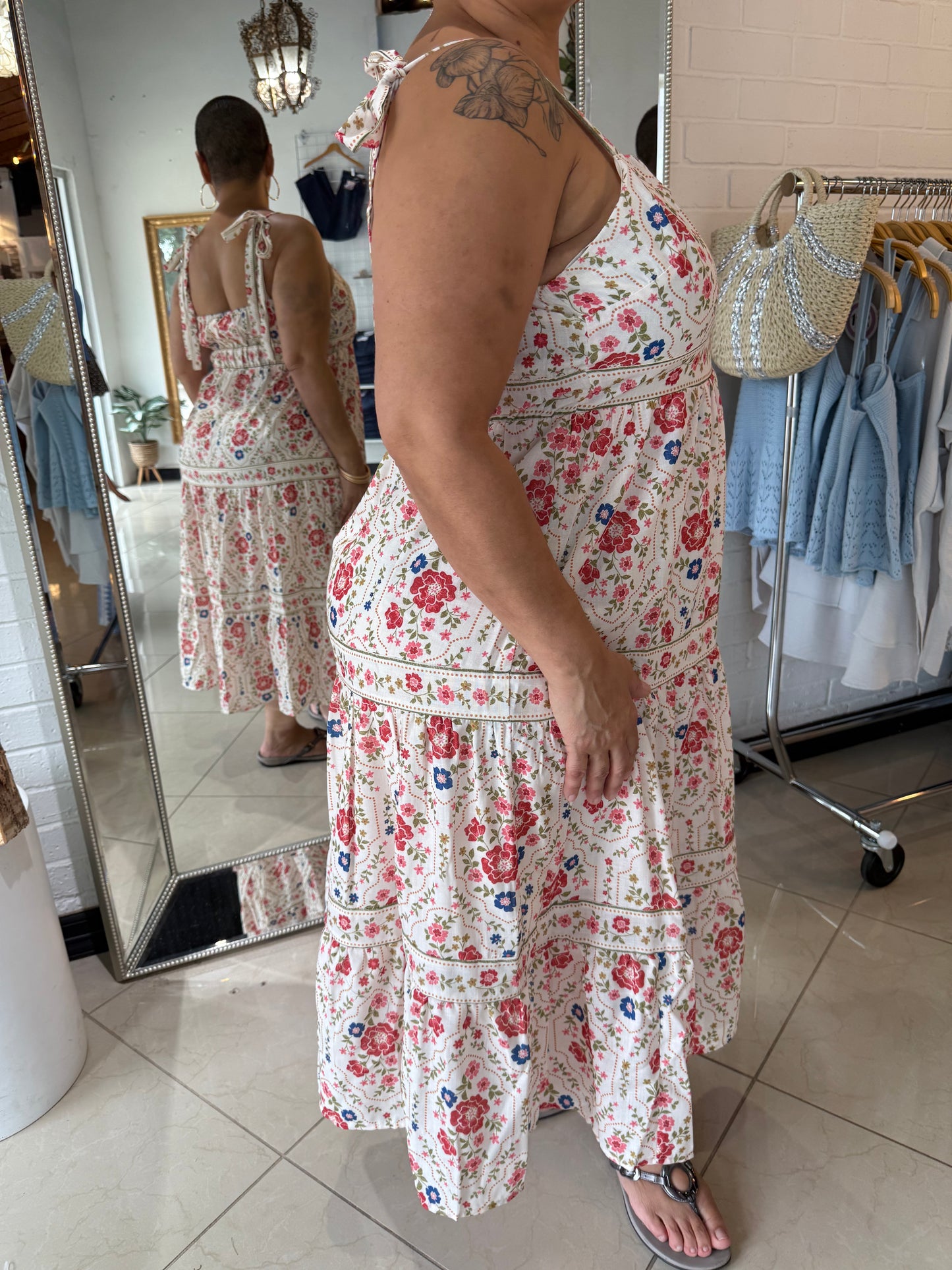 Isabella Floral Midi