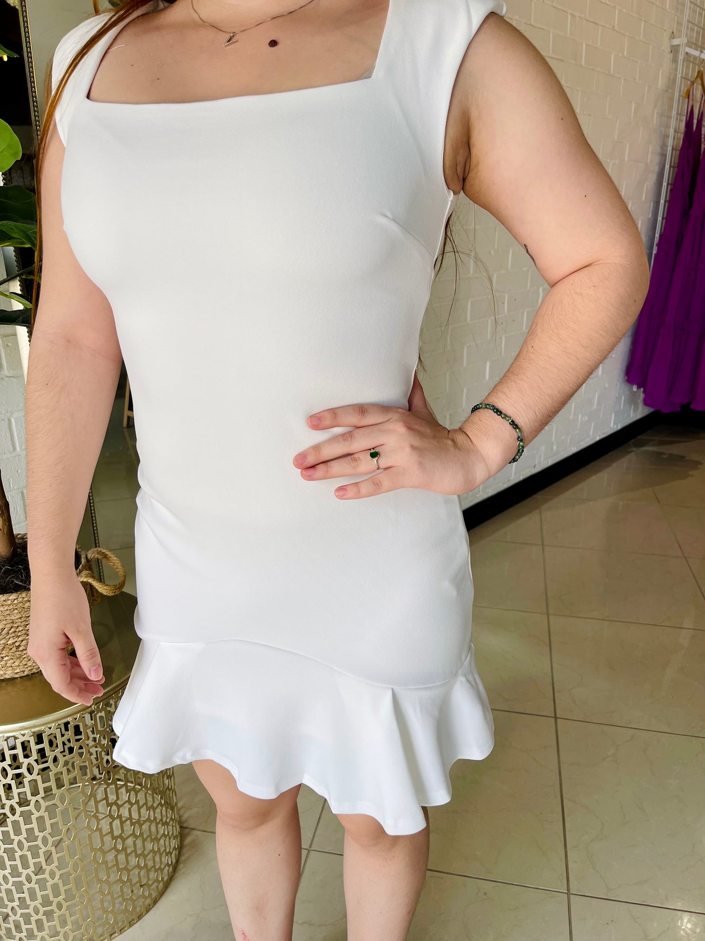 I'm Envious Dress - Off White
