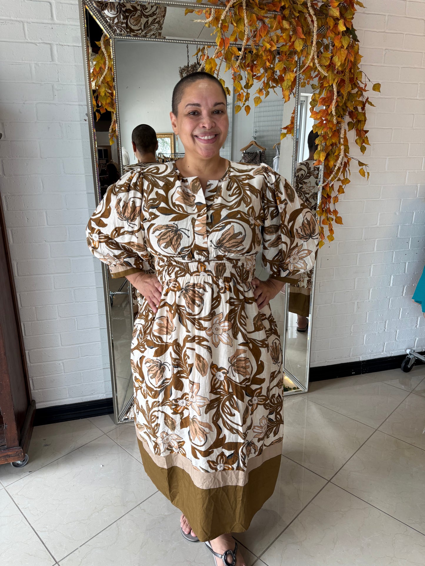 Ready For Autumn Midi Dress