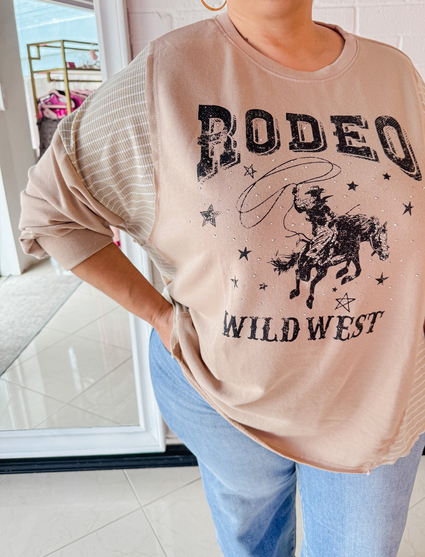 Rodeo Ready Oversized Top