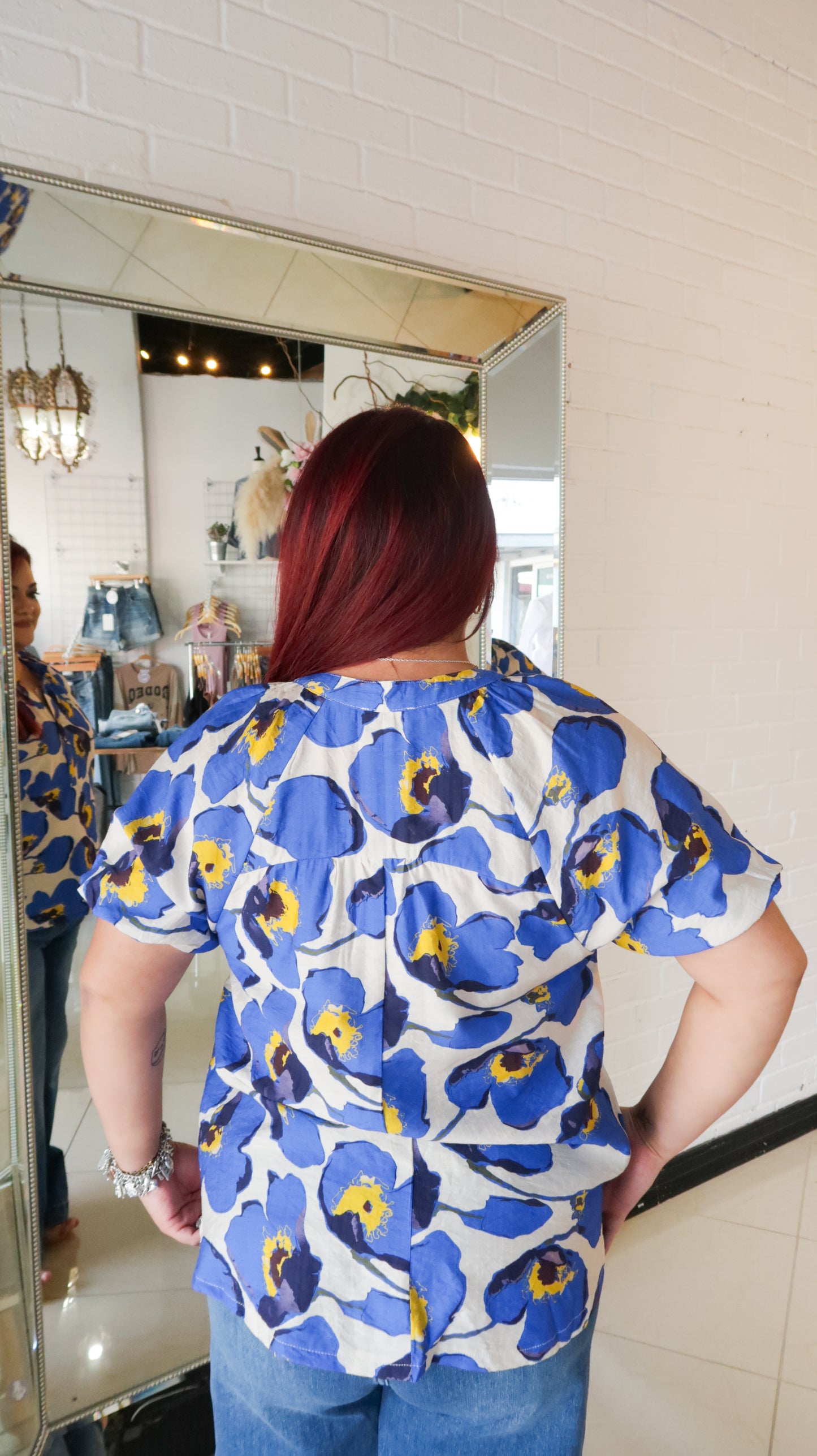 Meet Me In Mykonos Blouse