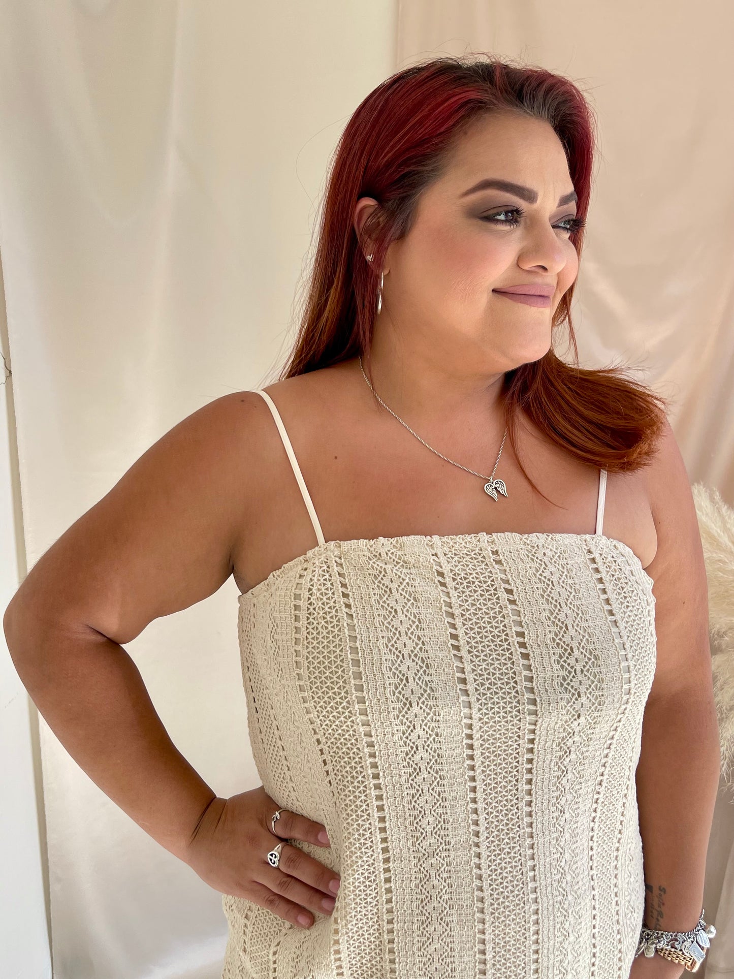 Castaway Island Babe Dress - Cream