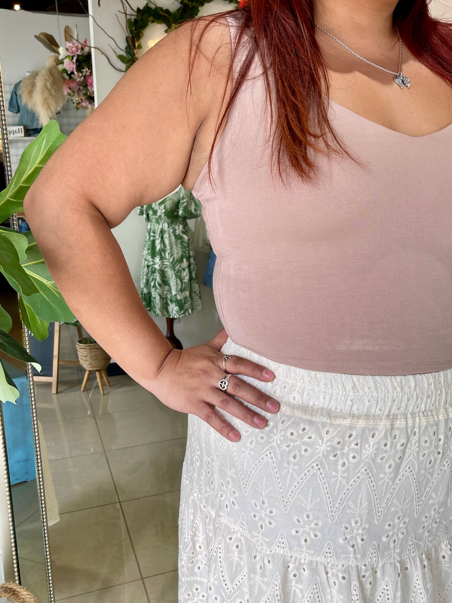 Jesy Jane Eyelet Midi