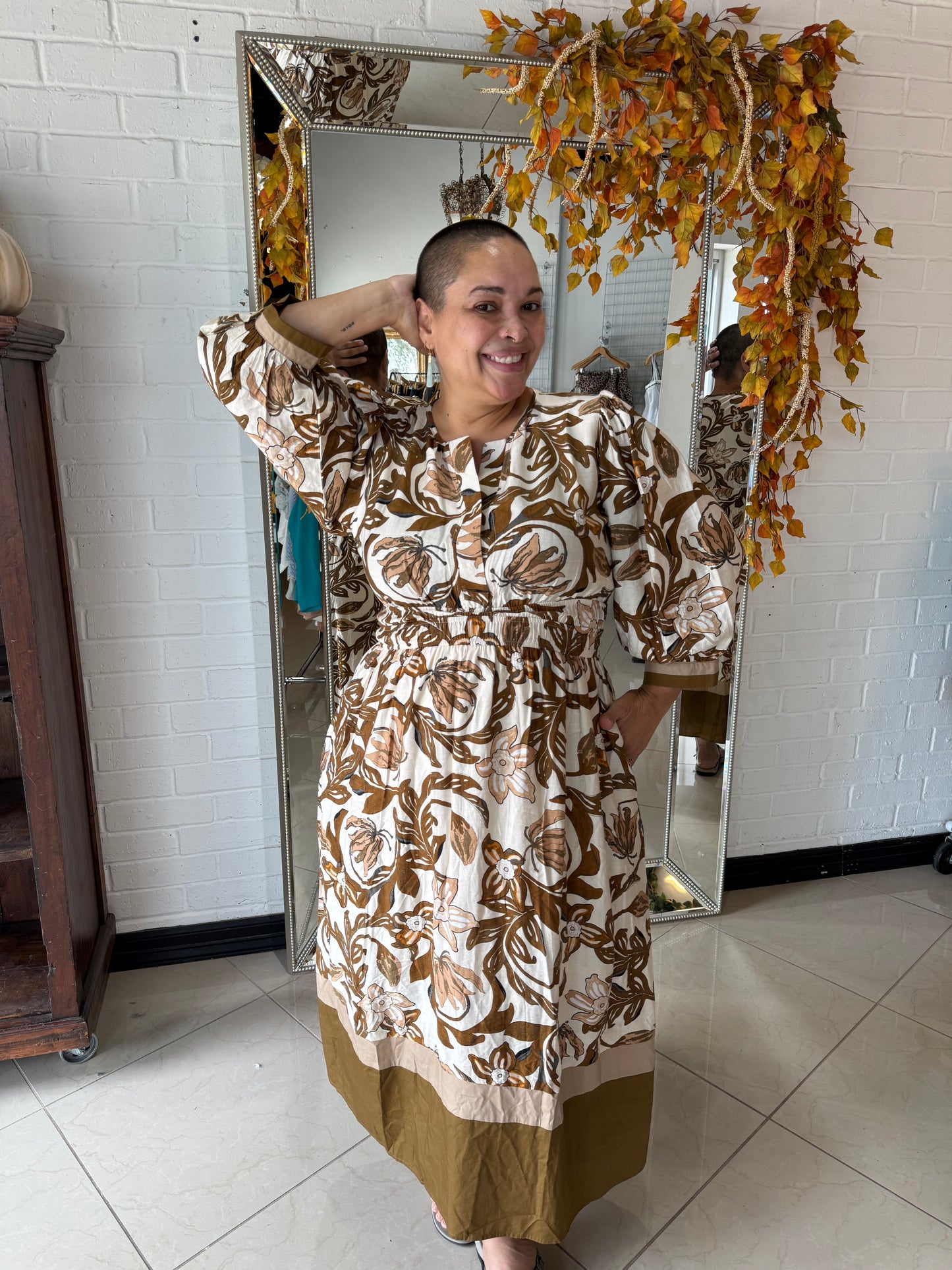 Ready For Autumn Midi Dress