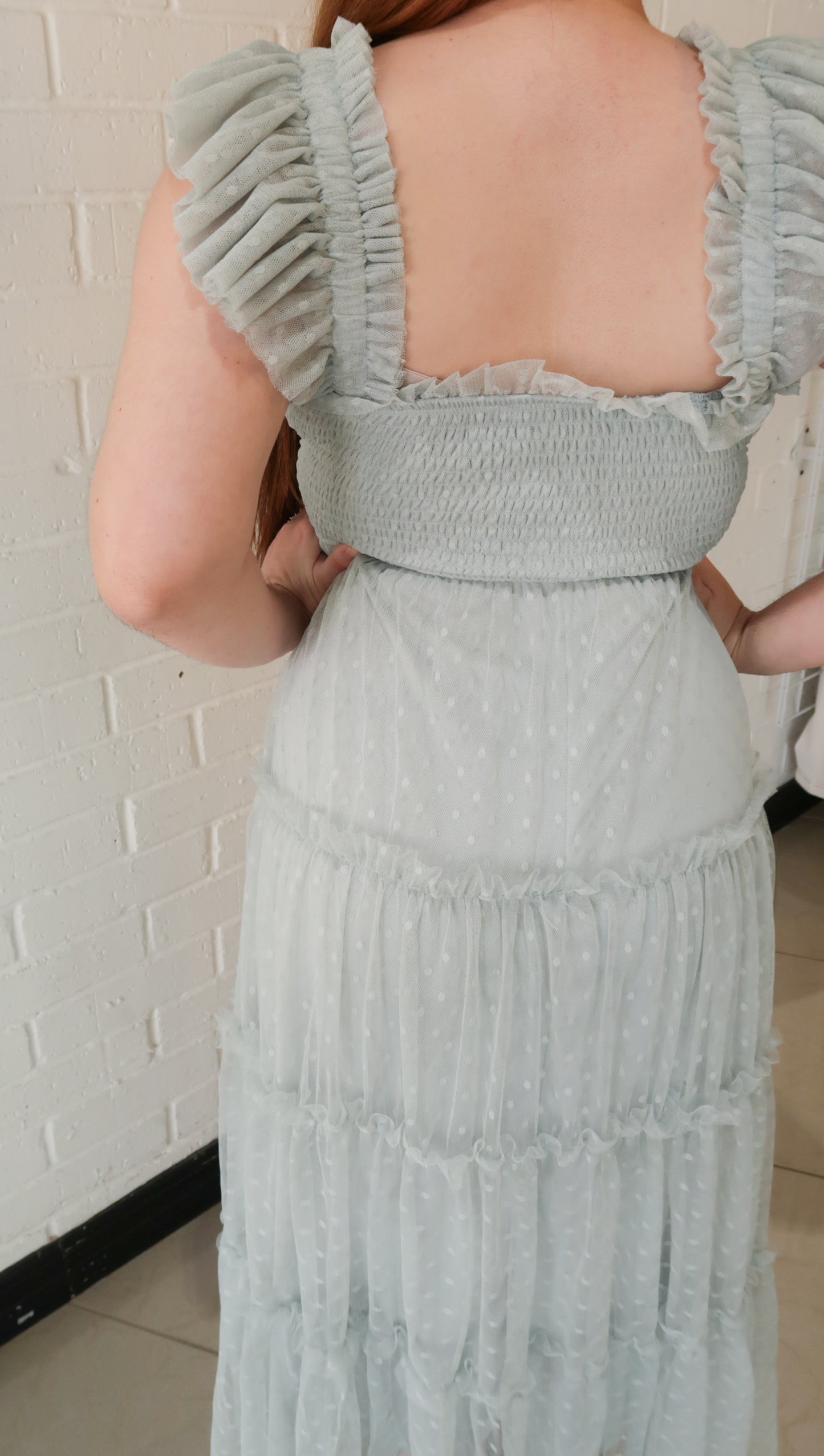 Alyssa Polka Dot Midi