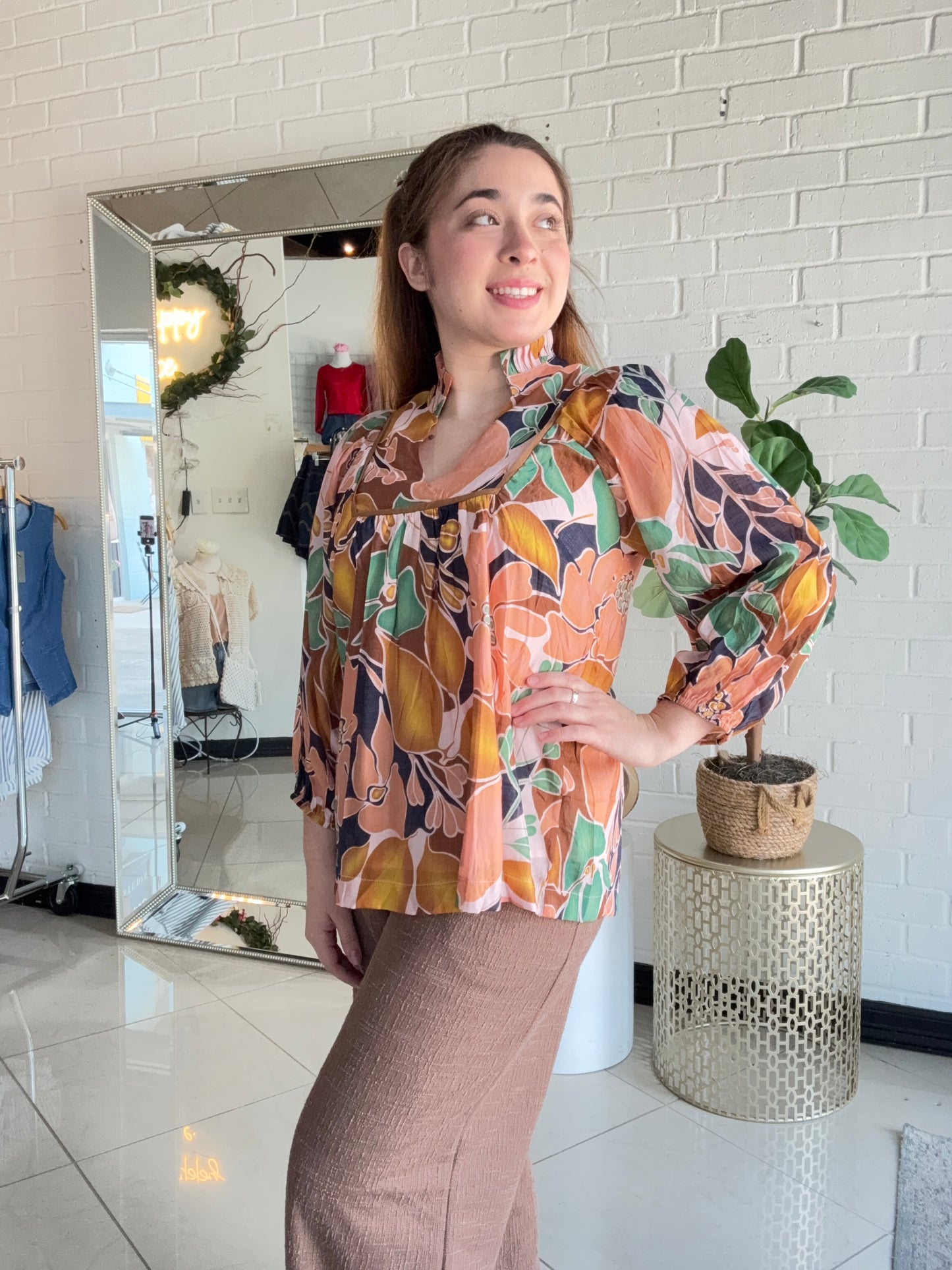 Back at It Blouse