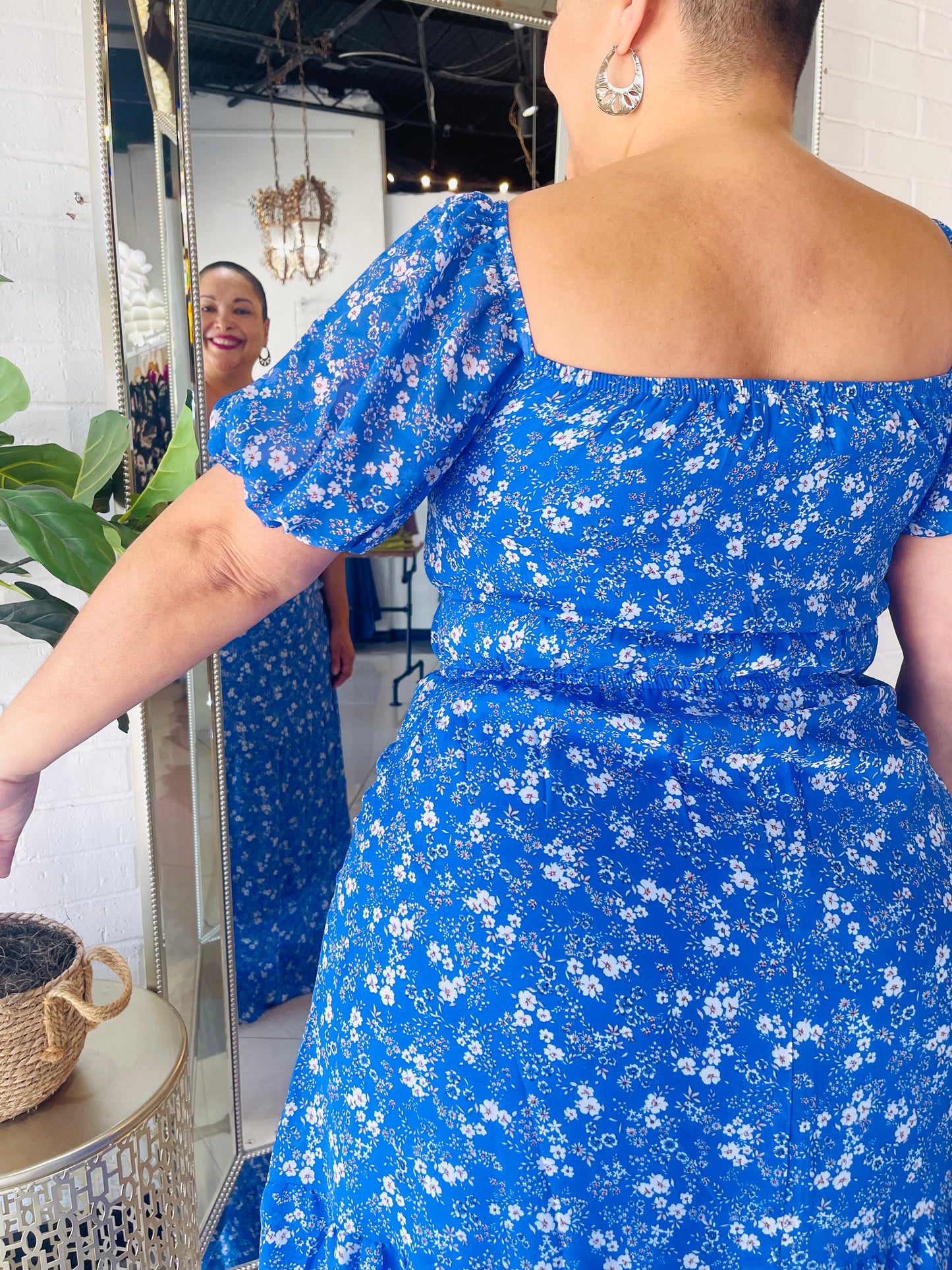 In Full Bloom Chiffon Maxi
