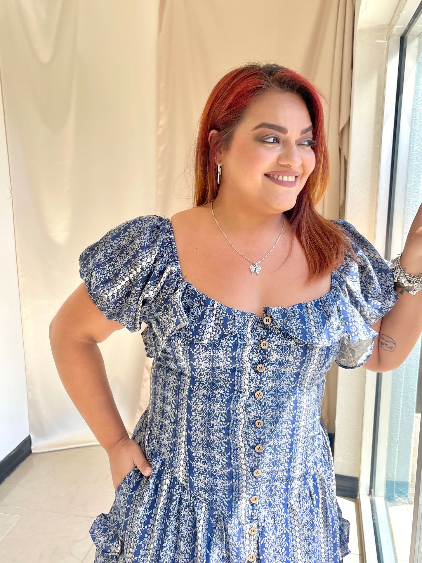 Bluebell Blooms Midi