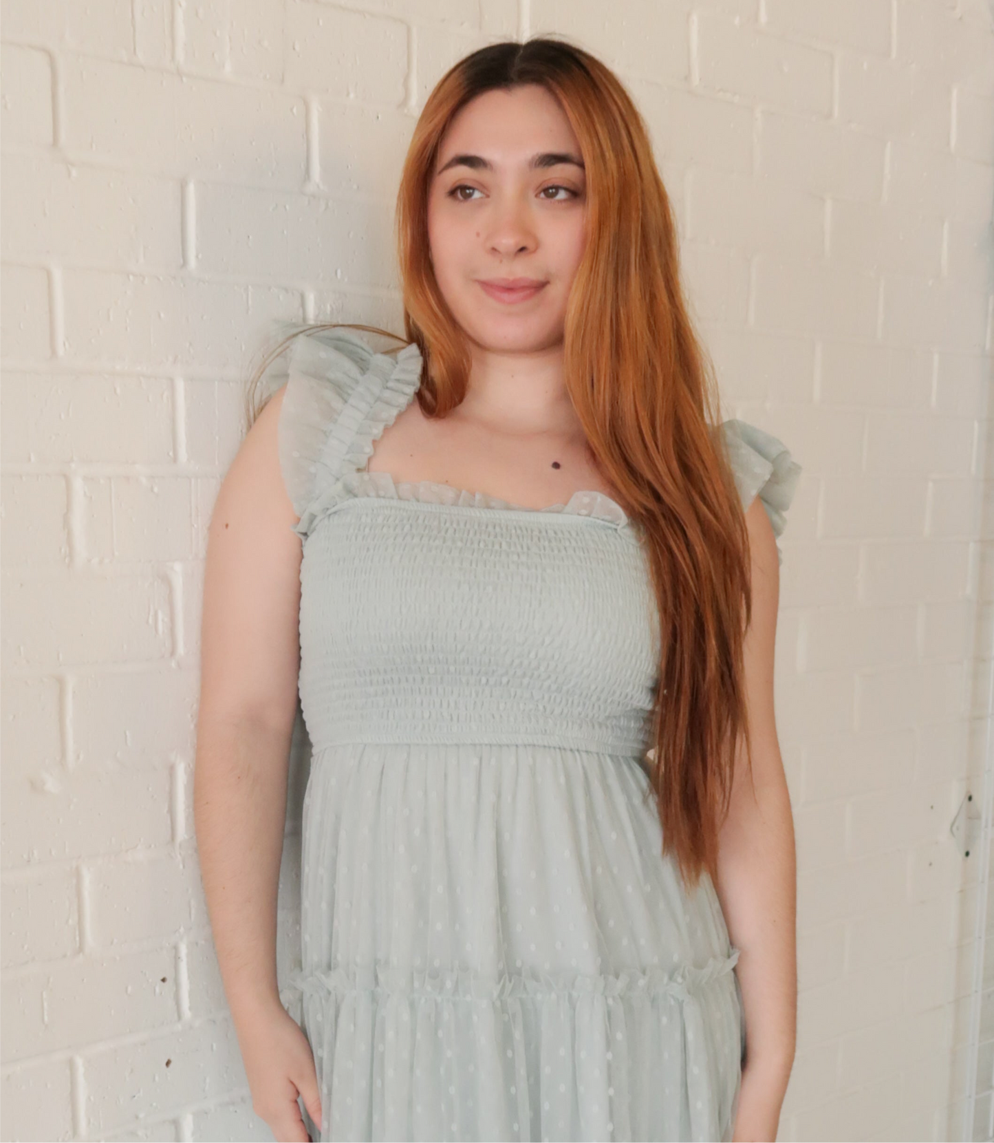Alyssa Polka Dot Midi