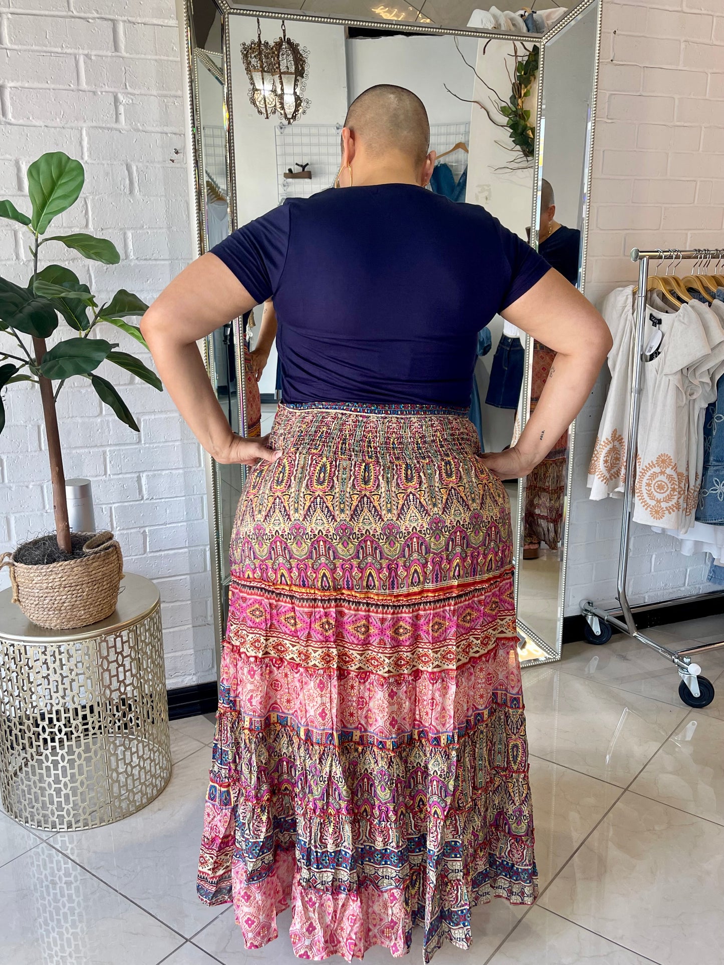 Boho Princess Maxi Skirt
