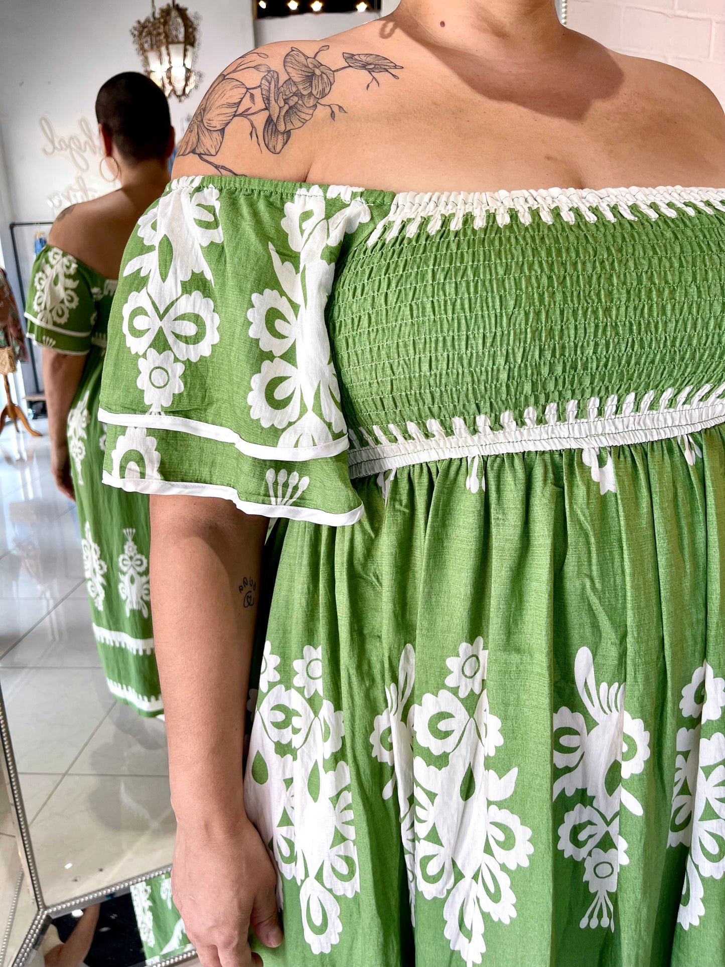 Santorini Breeze Midi