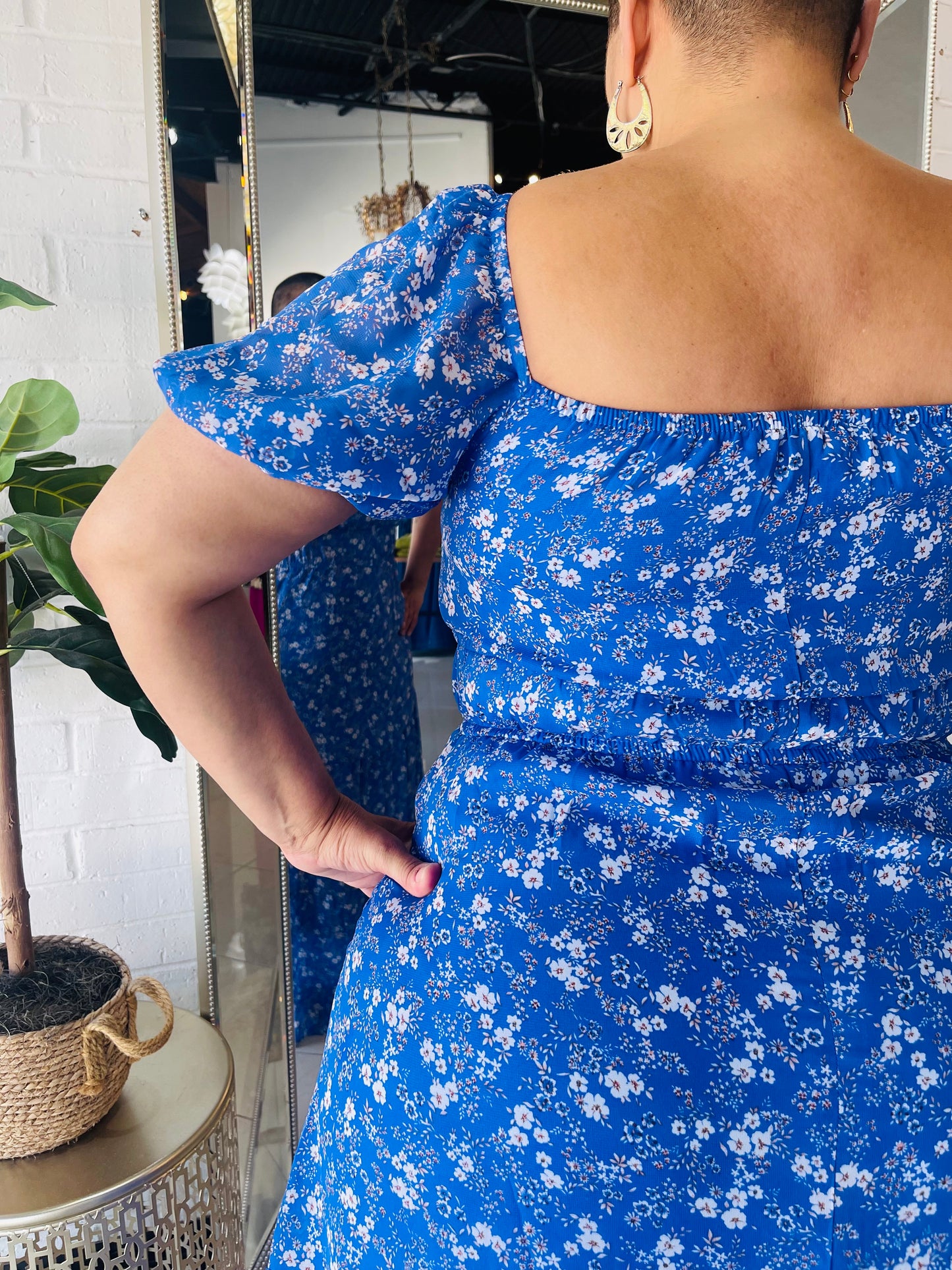 In Full Bloom Chiffon Maxi