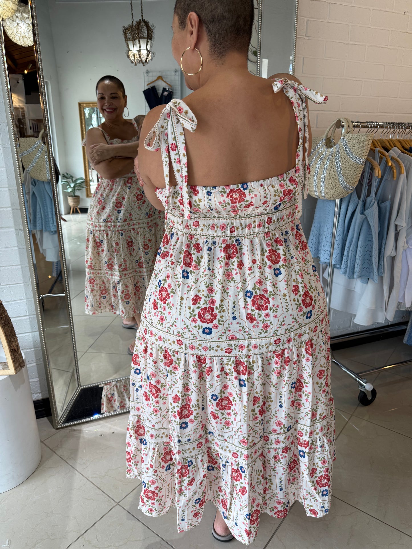 Isabella Floral Midi