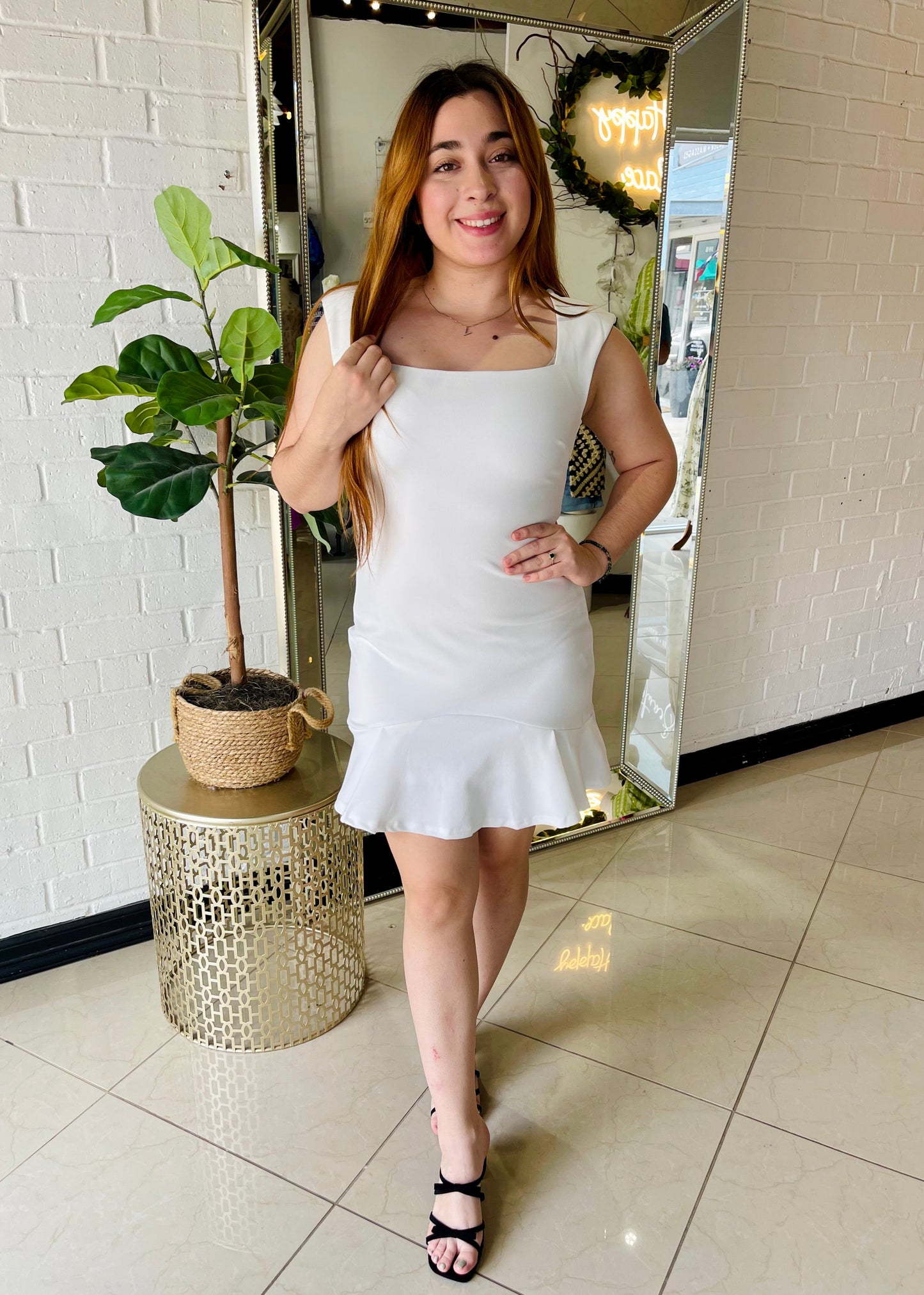 I'm Envious Dress - Off White