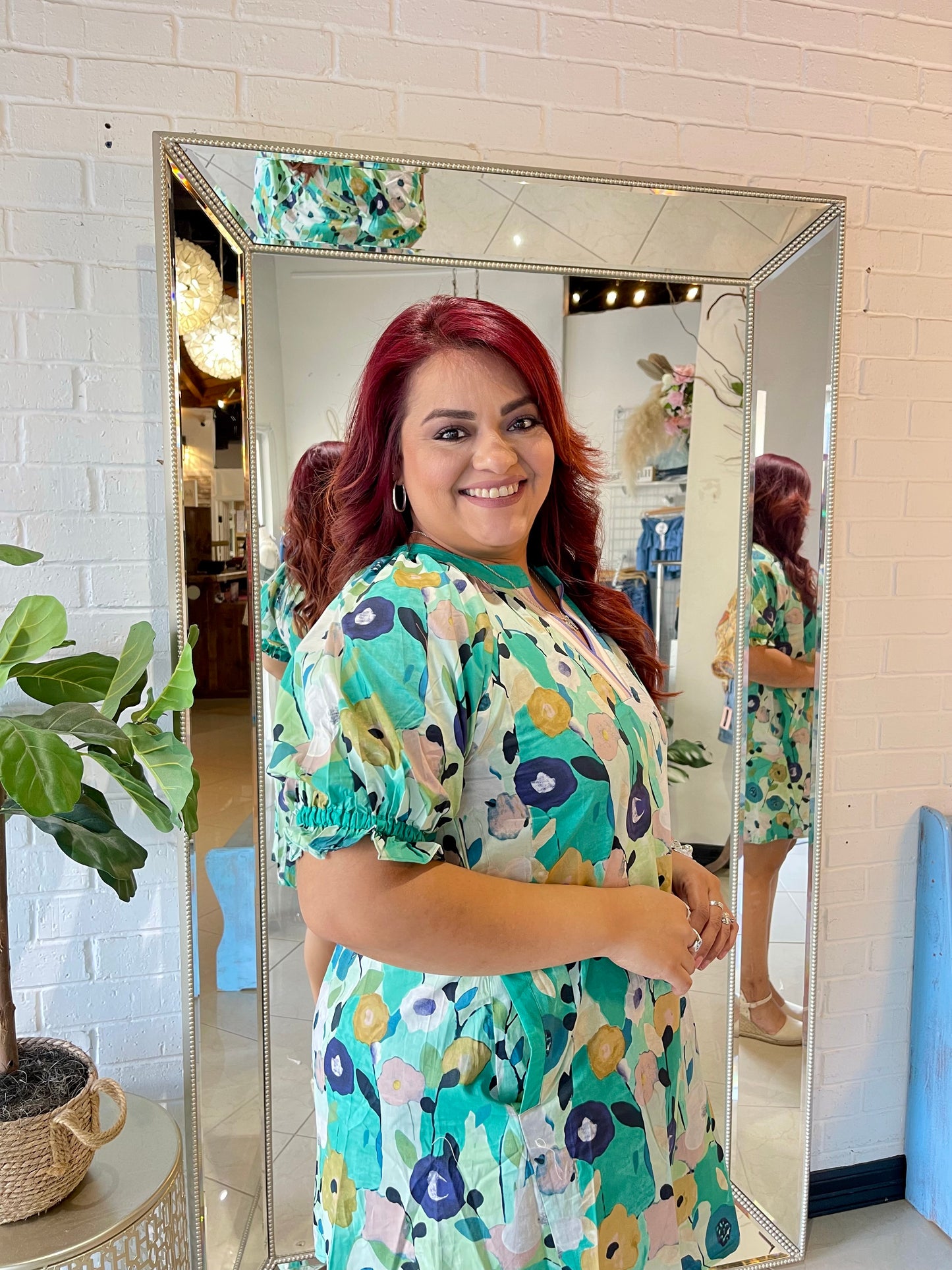 Poplin Floral Mini