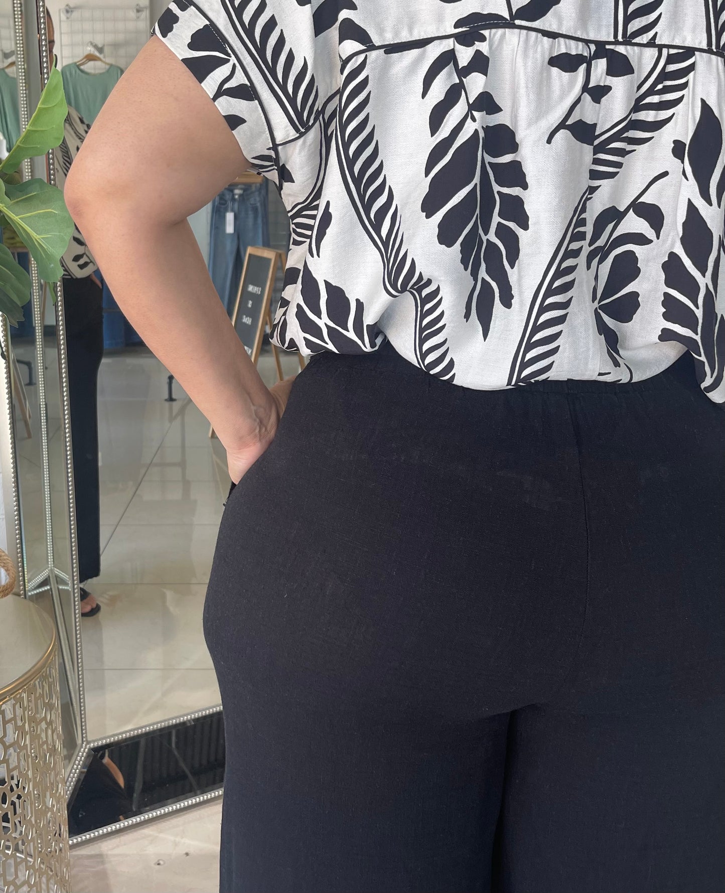 Lauraly Short Sleeve Blouse - White