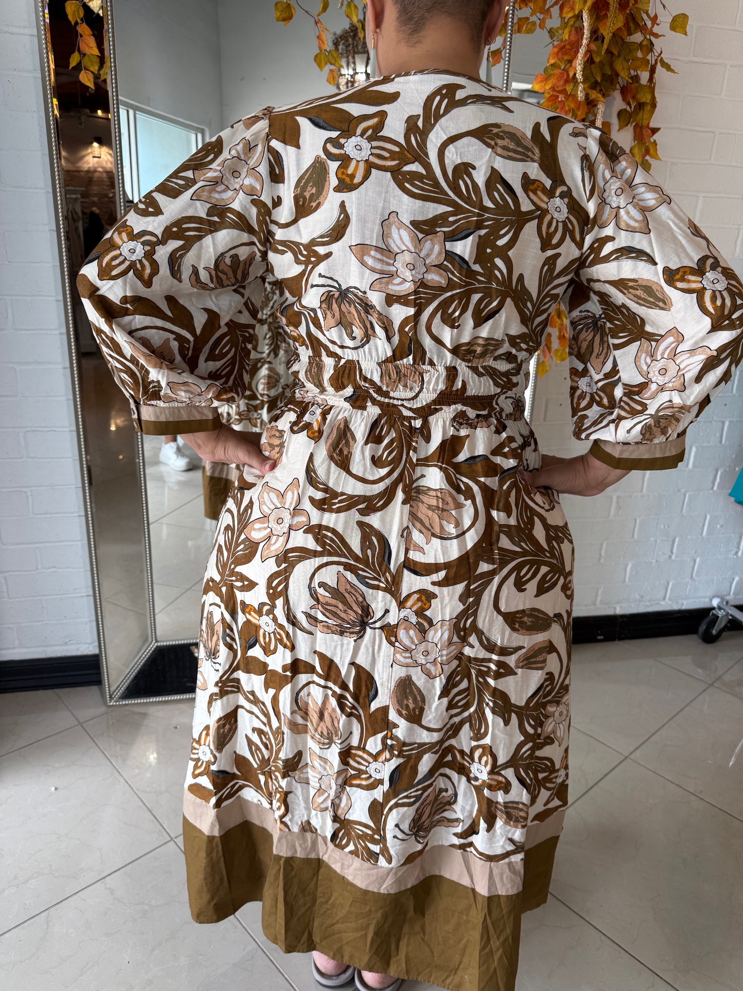 Ready For Autumn Midi Dress