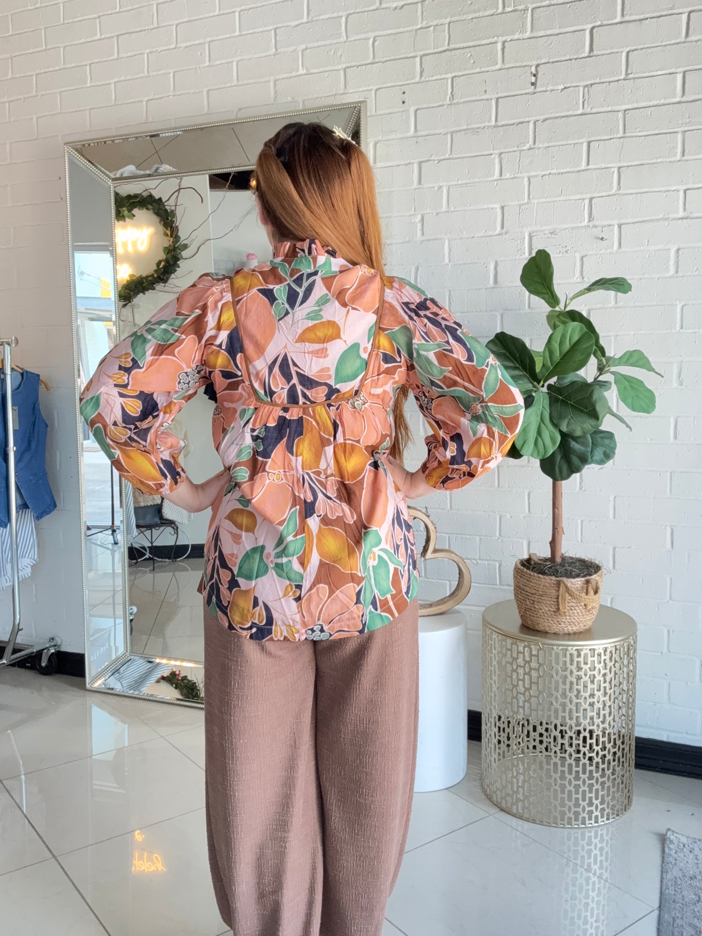 Back at It Blouse