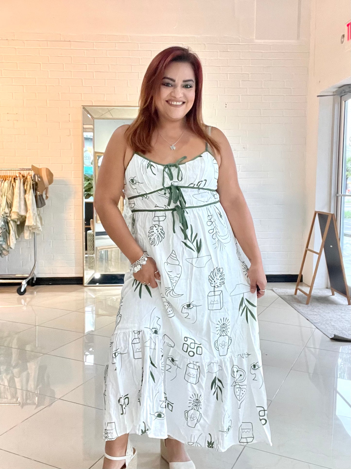 The Summer Artist Midi Dress