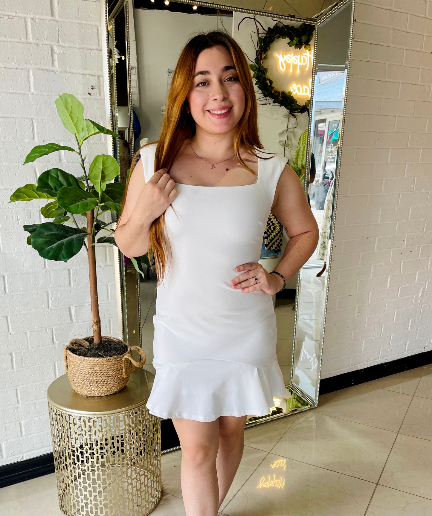 I'm Envious Dress - Off White