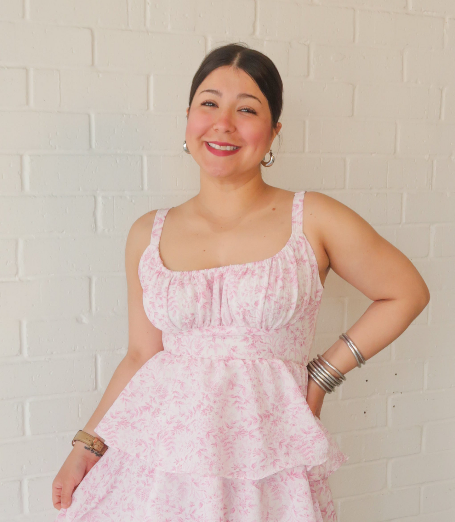 Sierra Floral Tiered Maxi