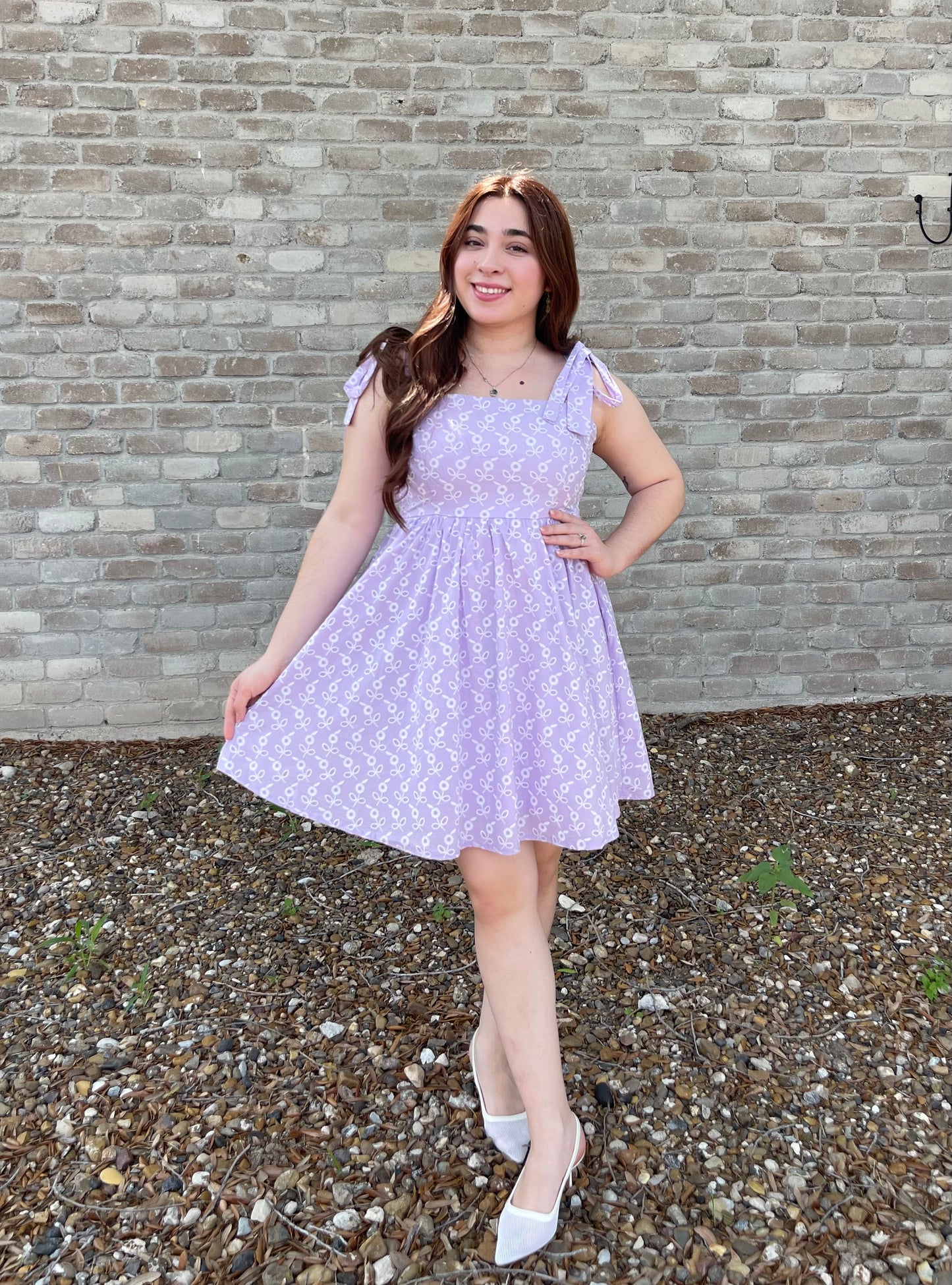 Lavender Fields Mini Dress