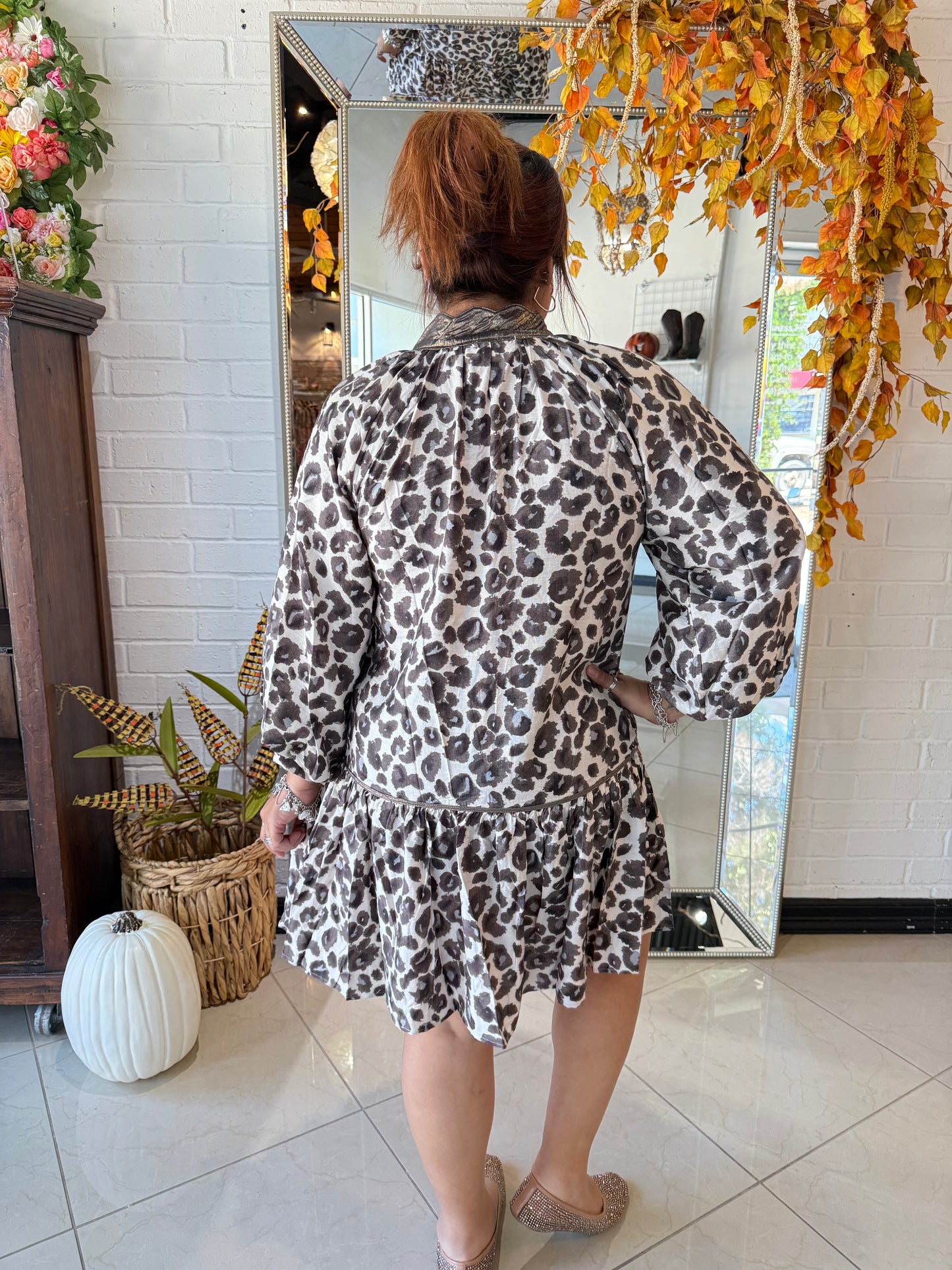 Spotted You First Mini Dress