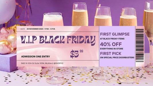 V.I.P Black Friday Event