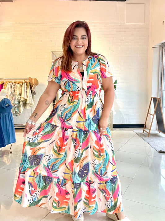 Sunday Bloom Maxi Dress