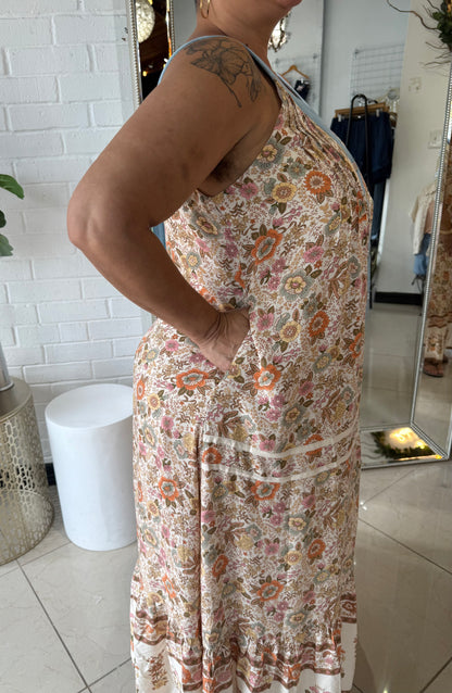 Denim Boho Midi