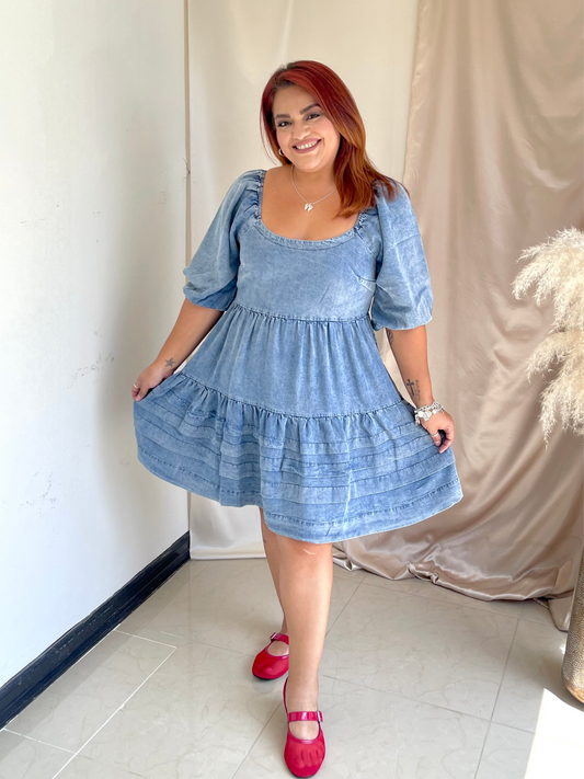 Born In Blue Denim Mini