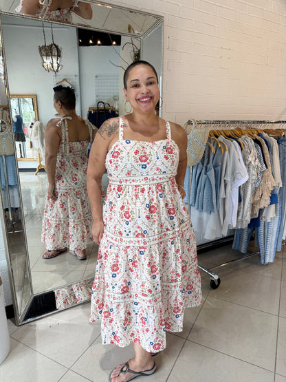 Isabella Floral Midi