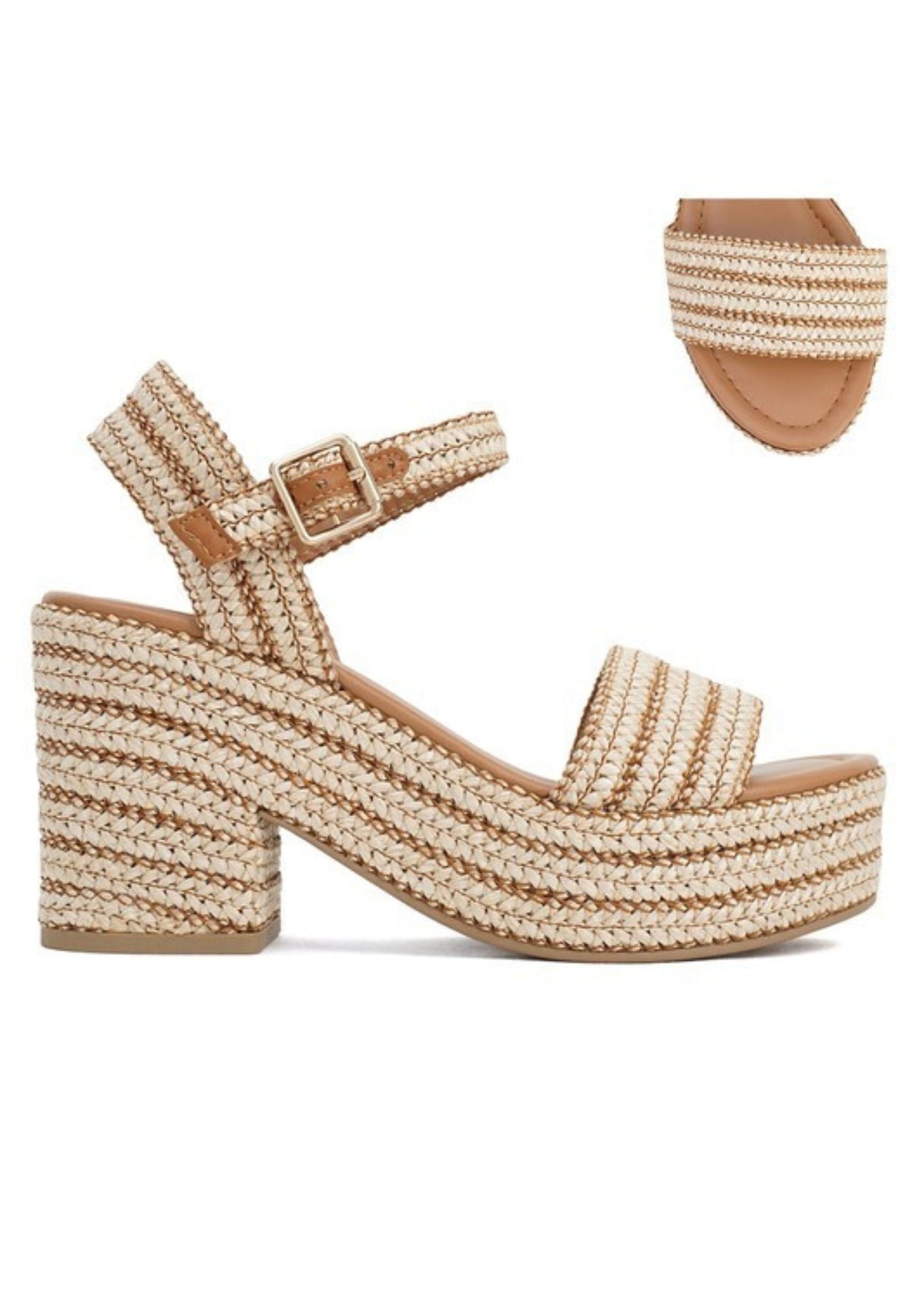 Vacation Ready Platform Sandals