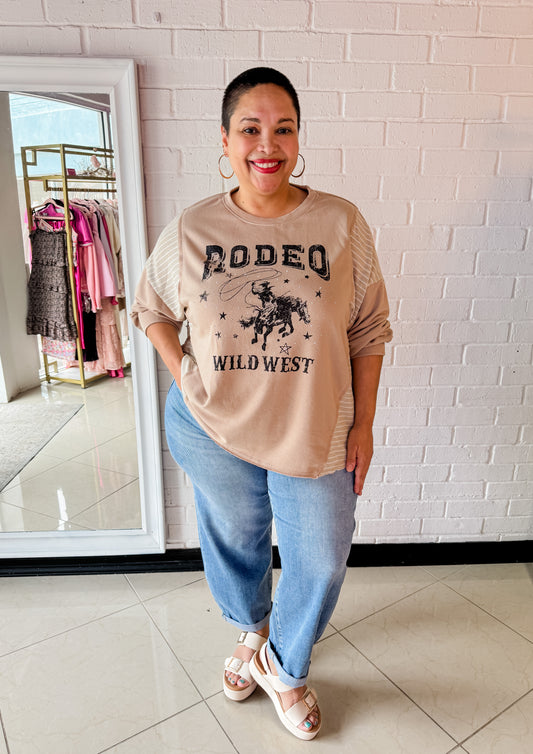 Rodeo Ready Oversized Top