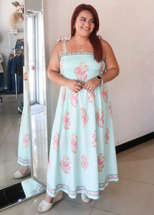 Jasmine Of My Dreams Smocked Midi