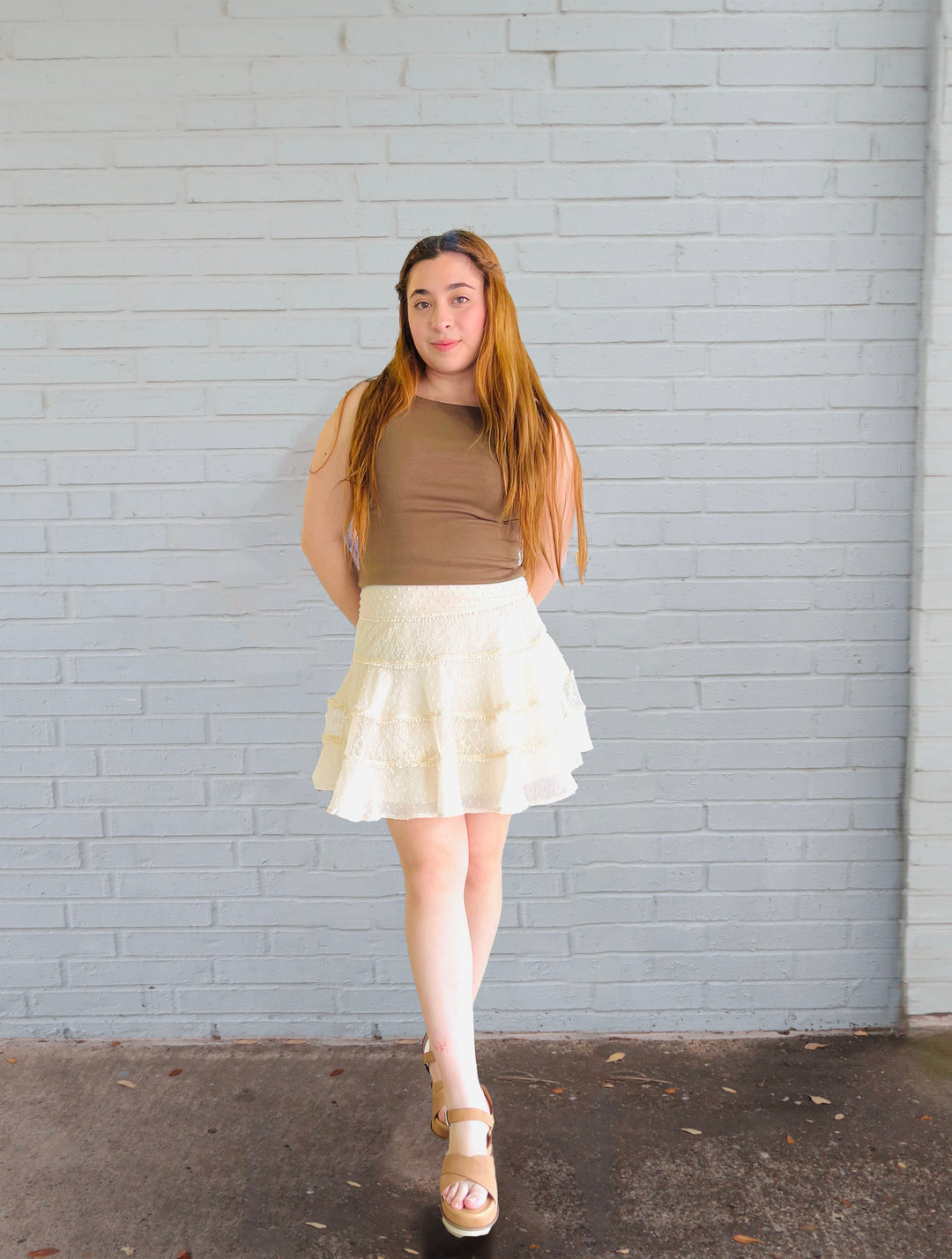 Luna Lace Mini Skirt