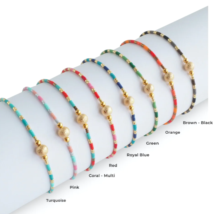 Pellet Miyuki Beaded Bracelet