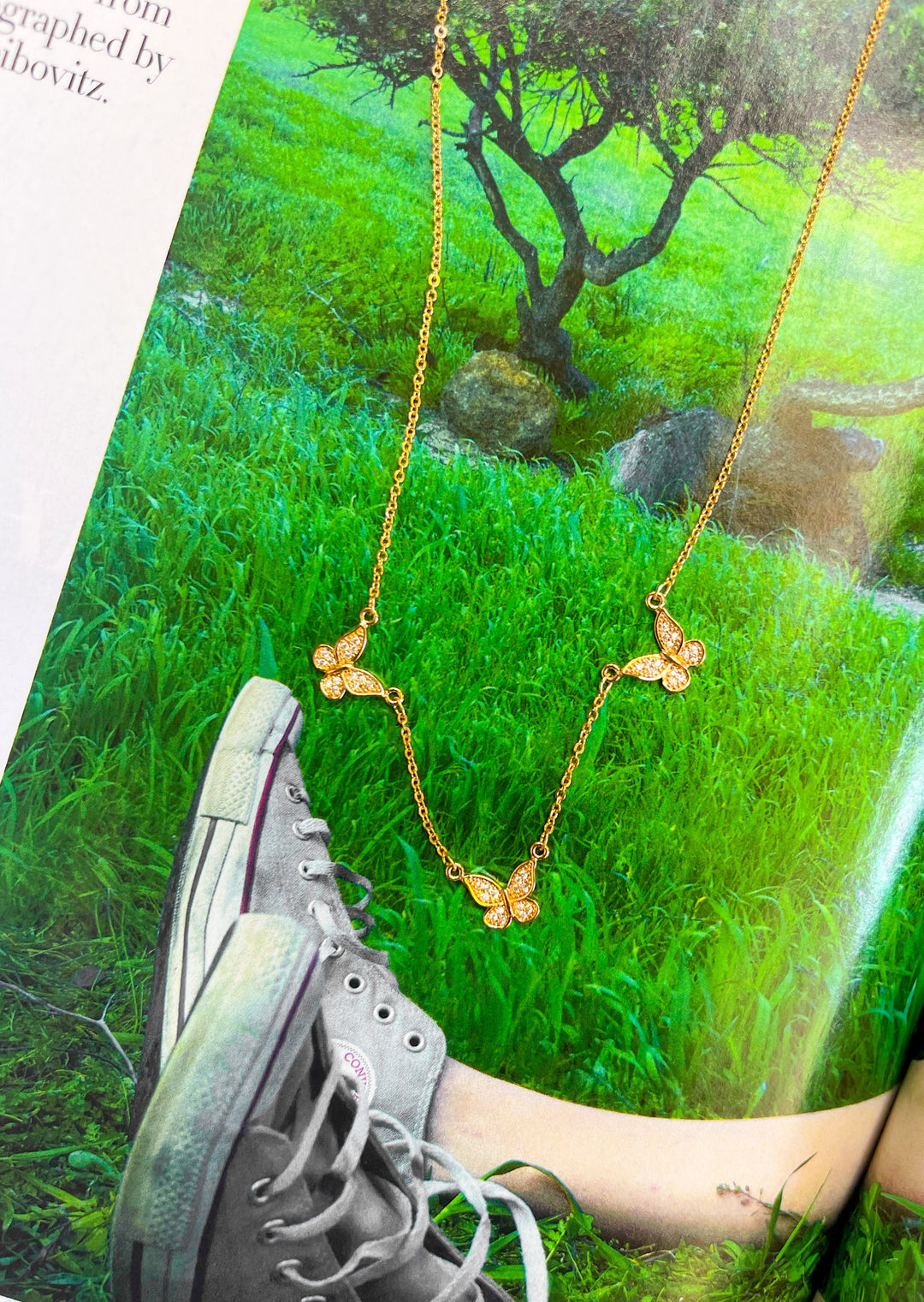 My Heart's Fluttering Necklace