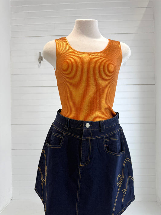 Varsity Vogue Tank Top