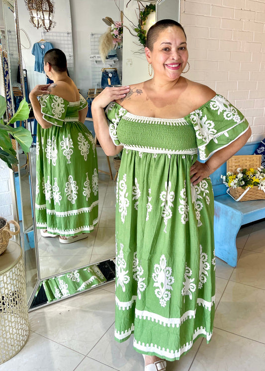 Santorini Breeze Midi