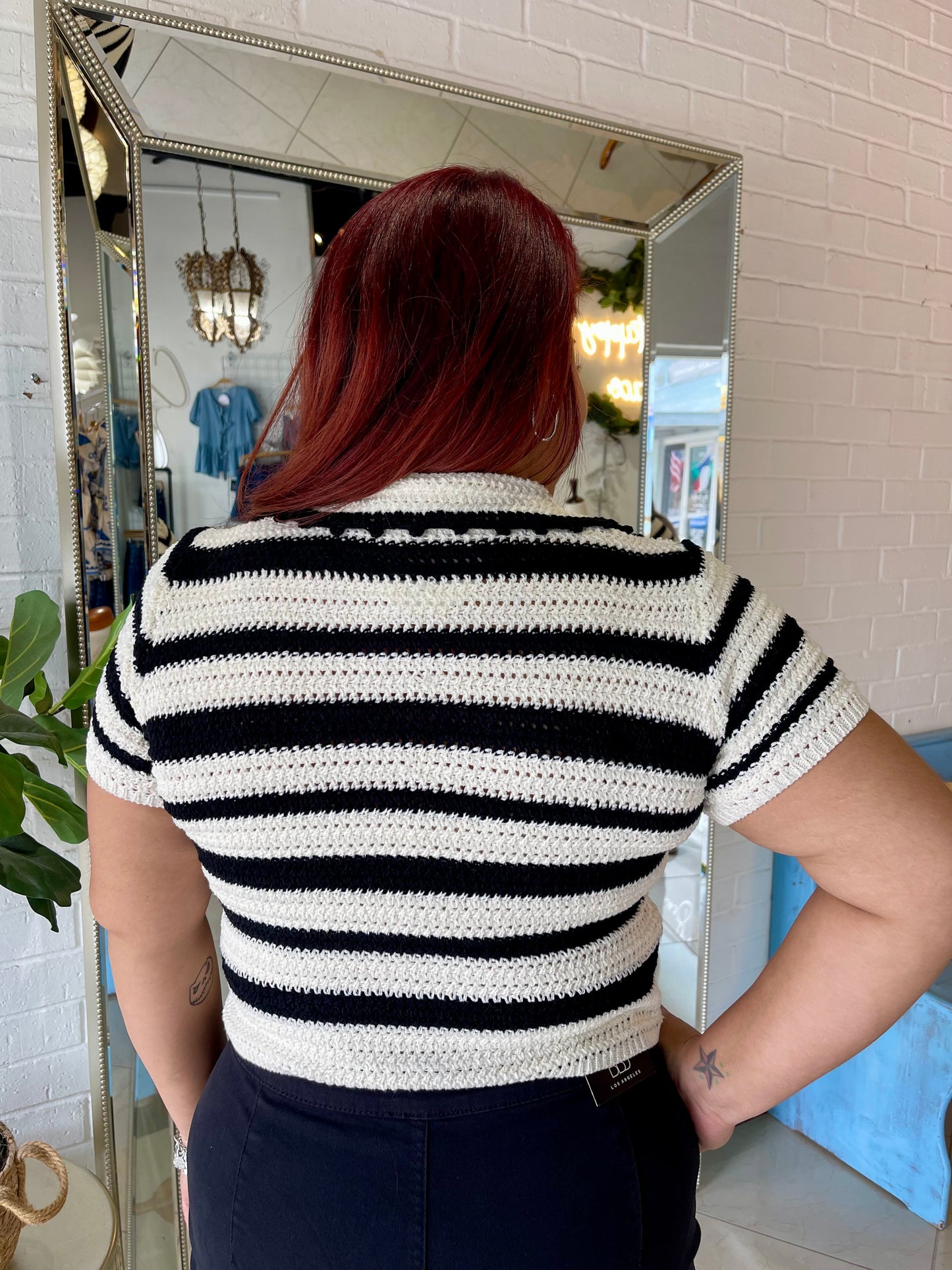 Carmen At The Beach Crochet Blouse