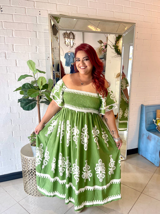 Santorini Breeze Midi