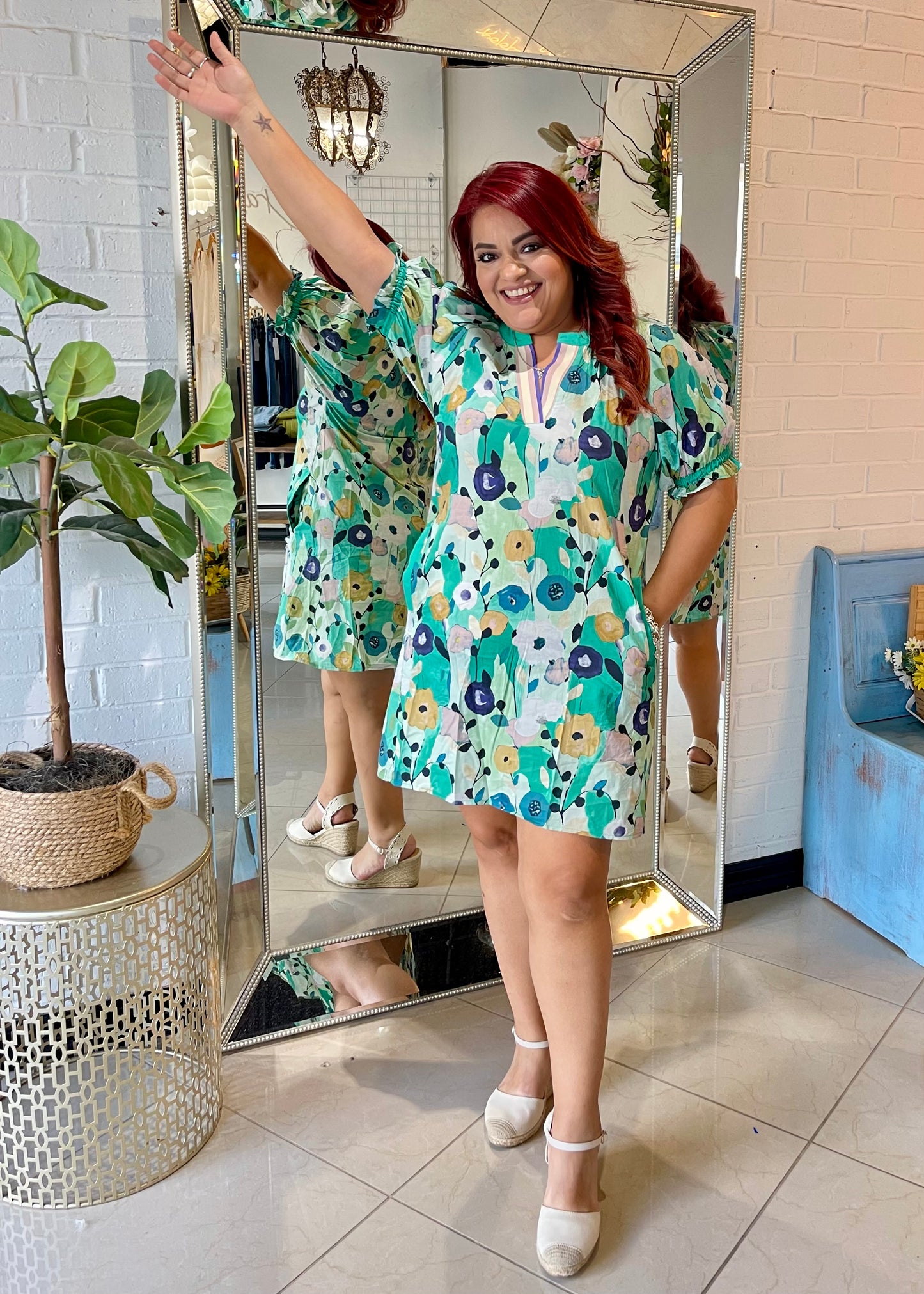 Poplin Floral Mini