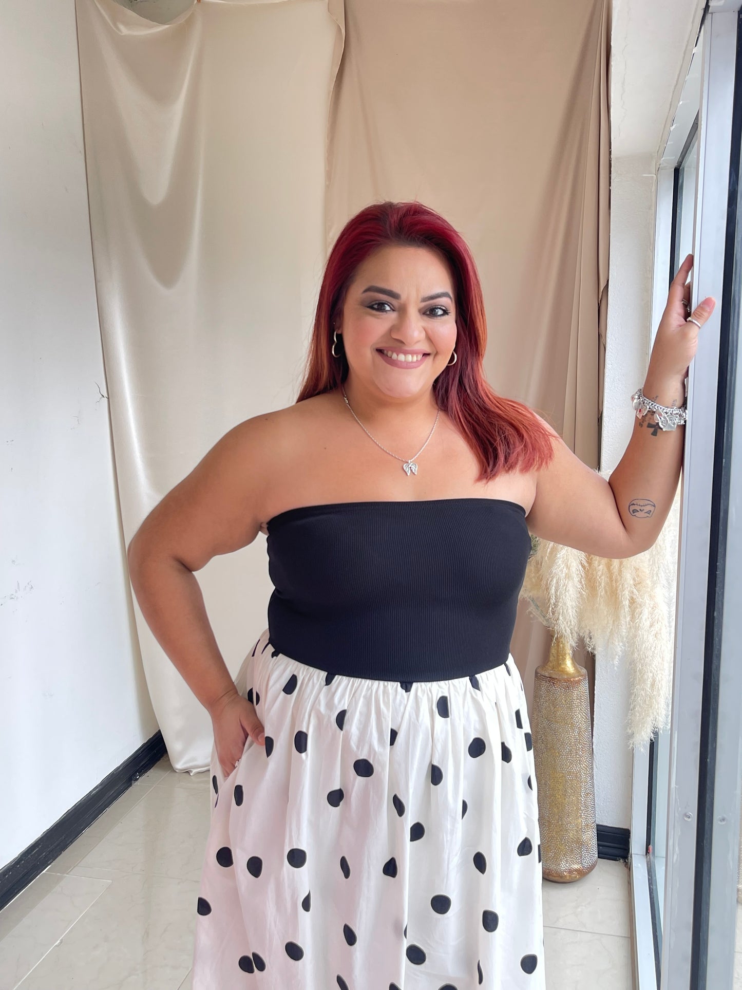 Audreys' Day Midi Dress