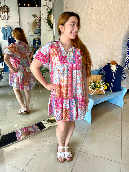 Boho Patchwork Mini